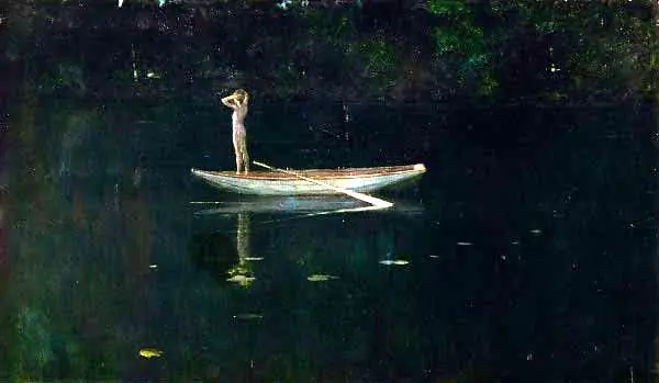 Alexander Harrison. Solitude, 1883.