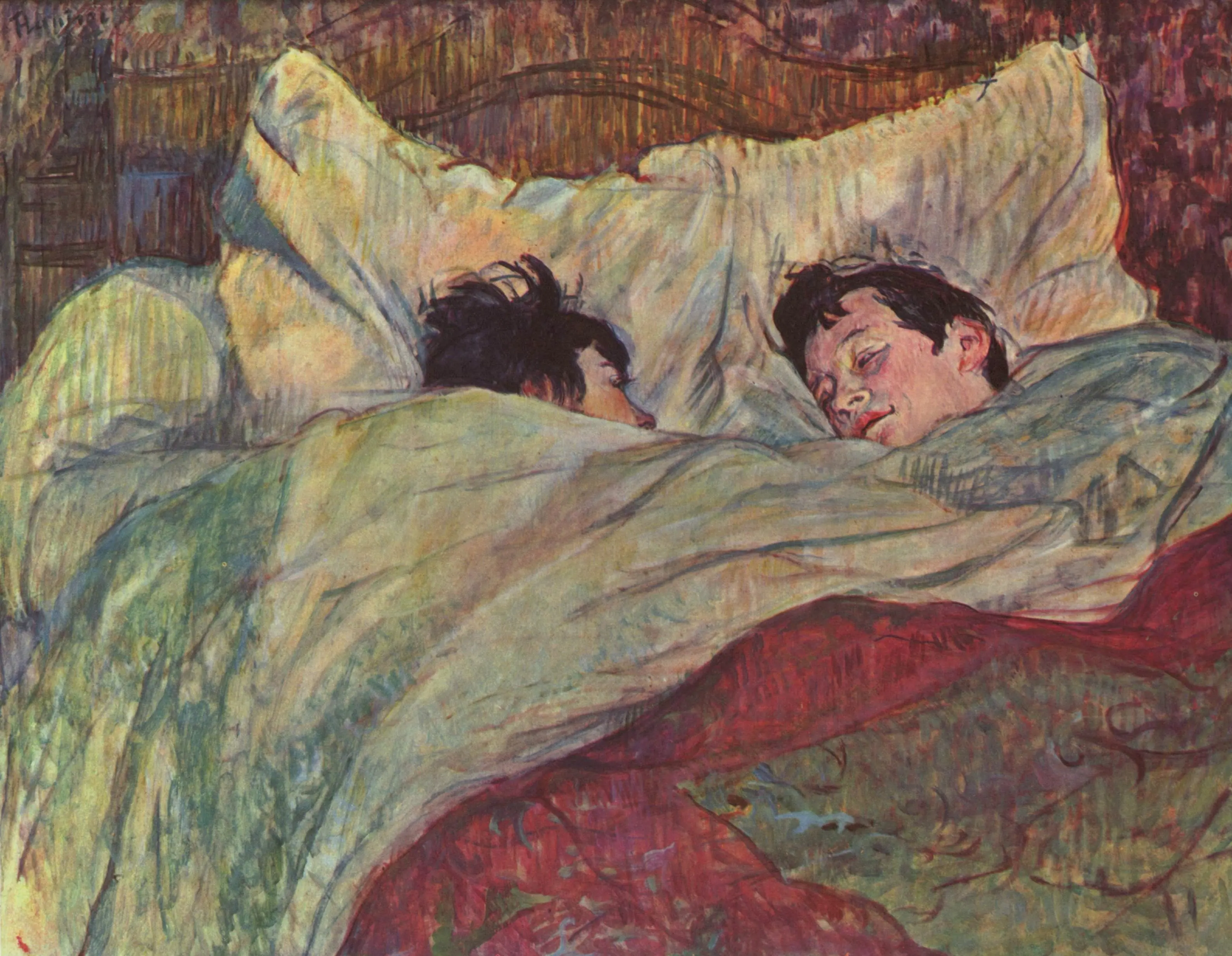 Henri de Toulouse-Lautrec: In Bed, 1892.