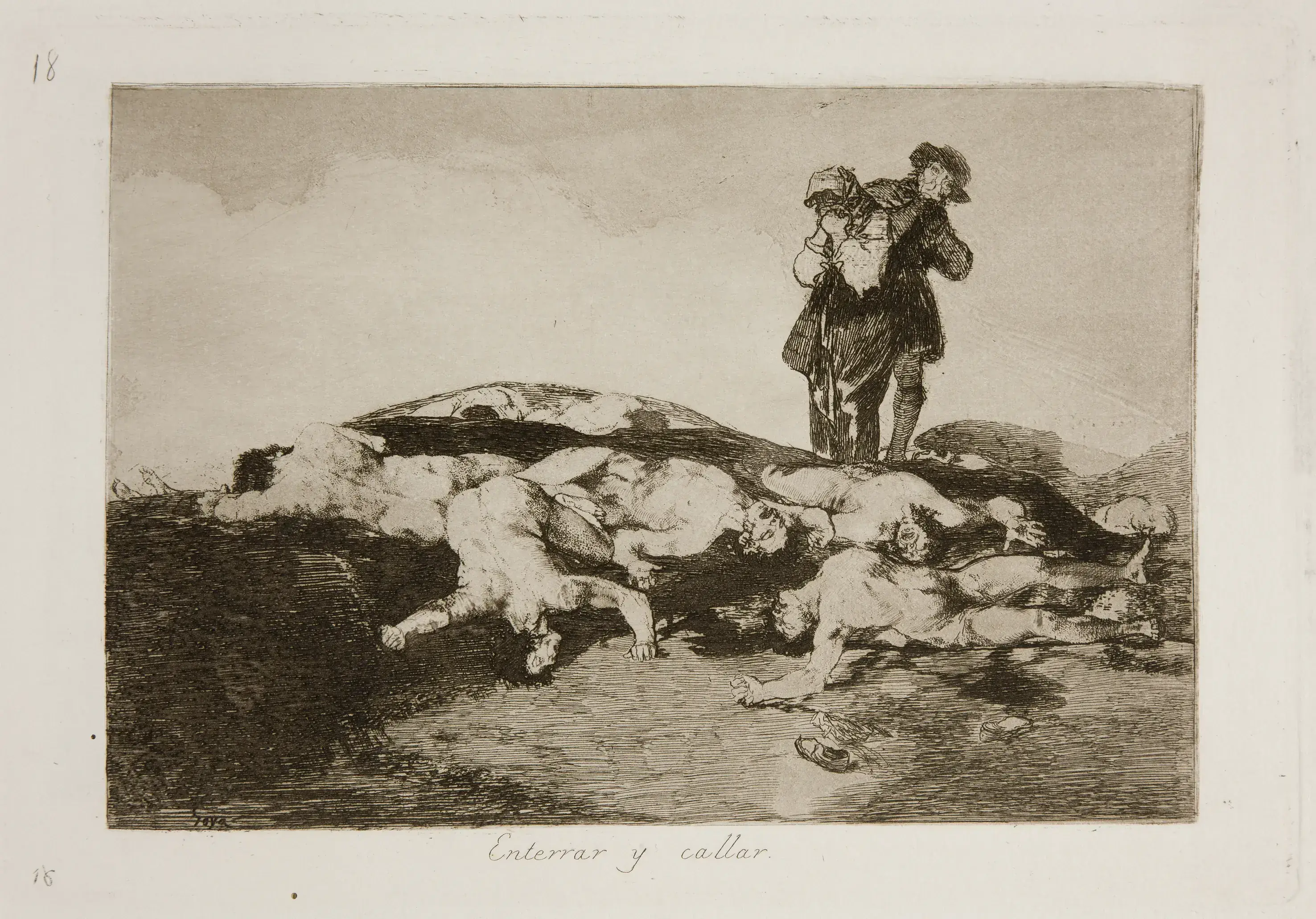 Francisco Goya: Los desastres de la Guerra, № 18 – 
