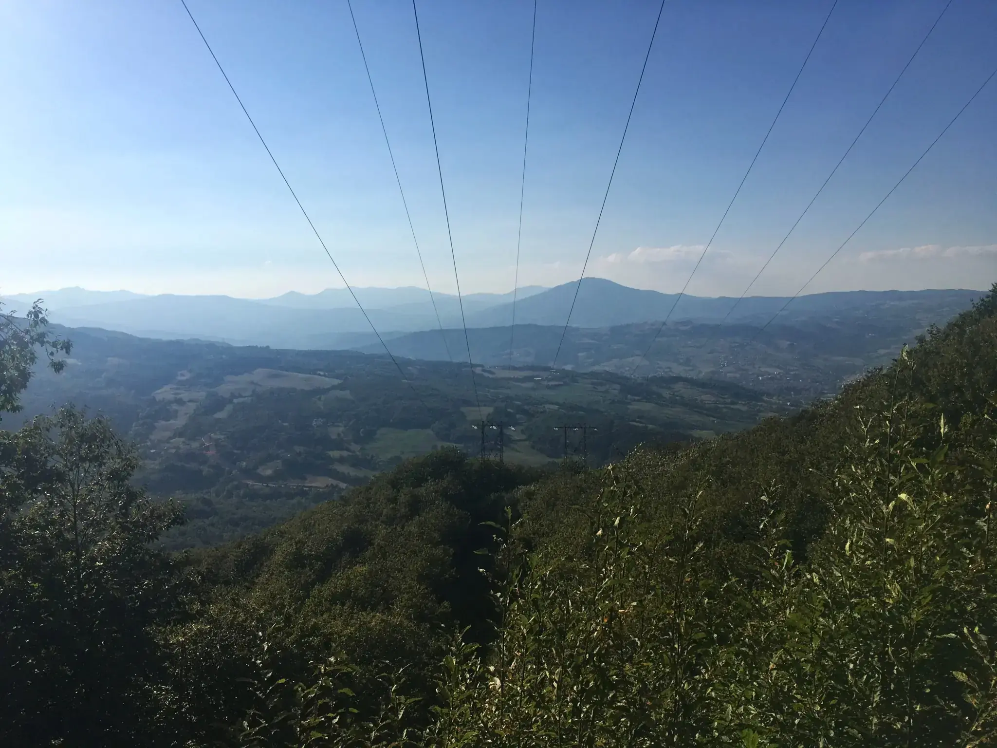 A view from the Apennines Pass