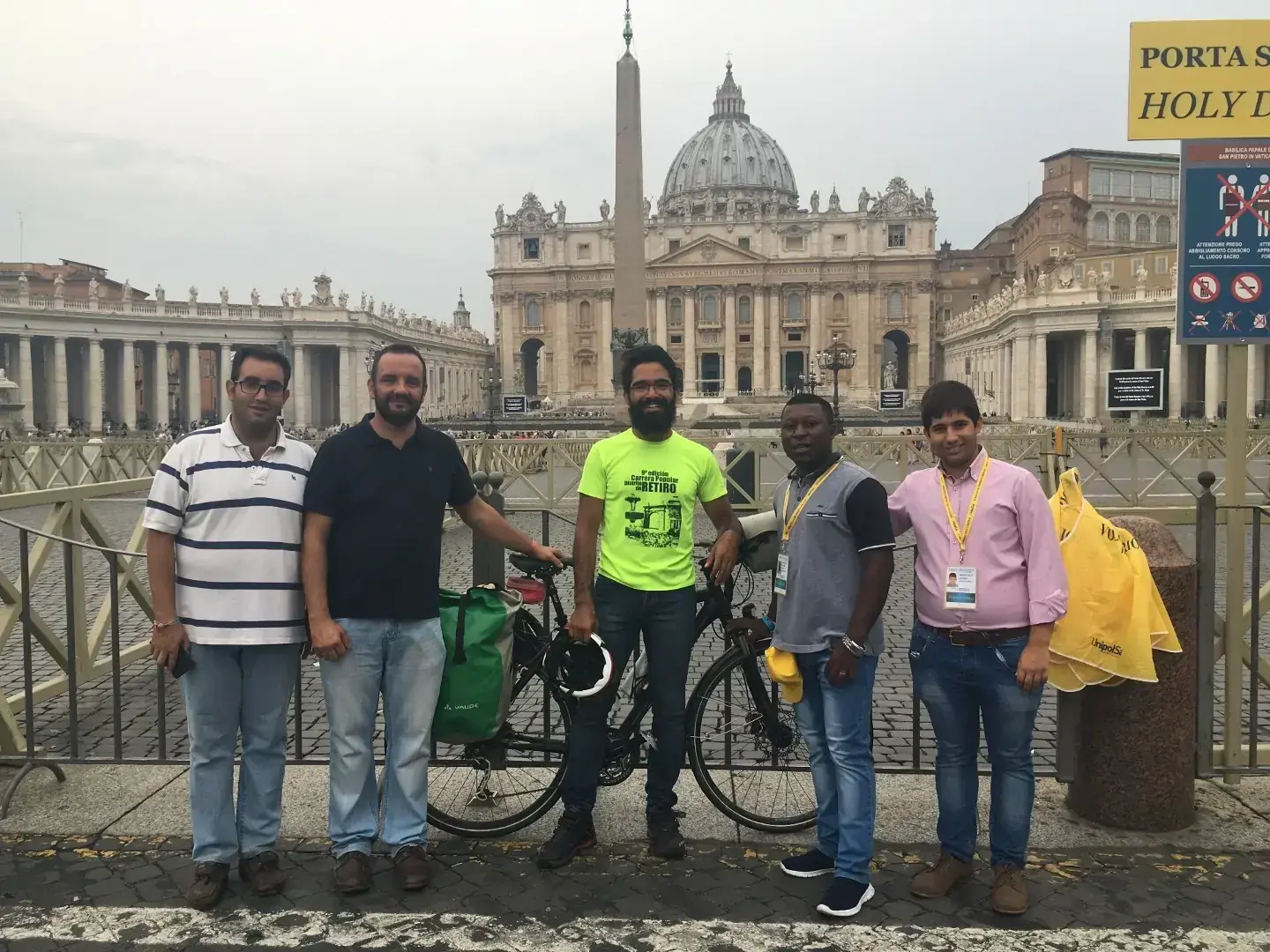 Thank you for your big smile, seminarians!
