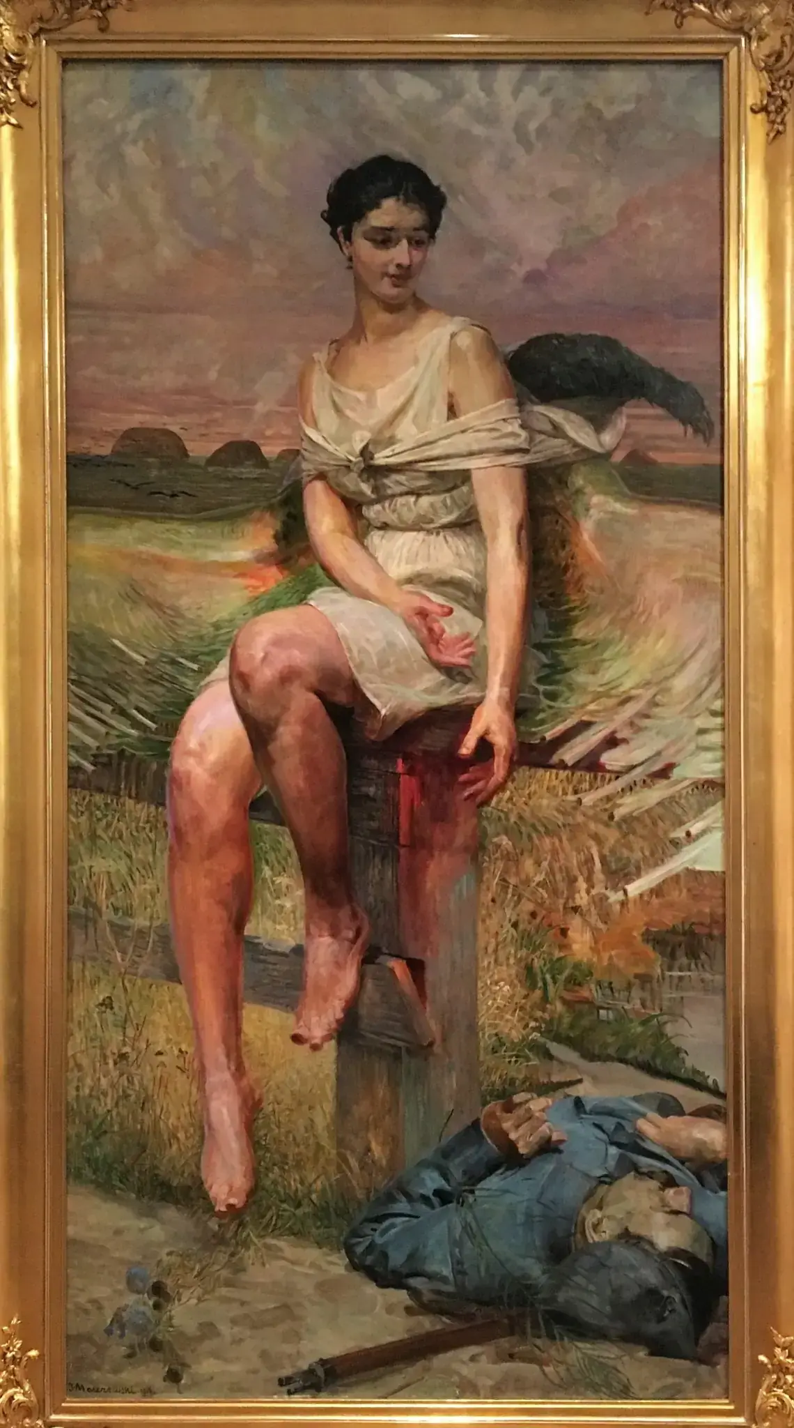 Nike Legionów – Jacek Malczewski – Muzeum Narodowe w Krakowie