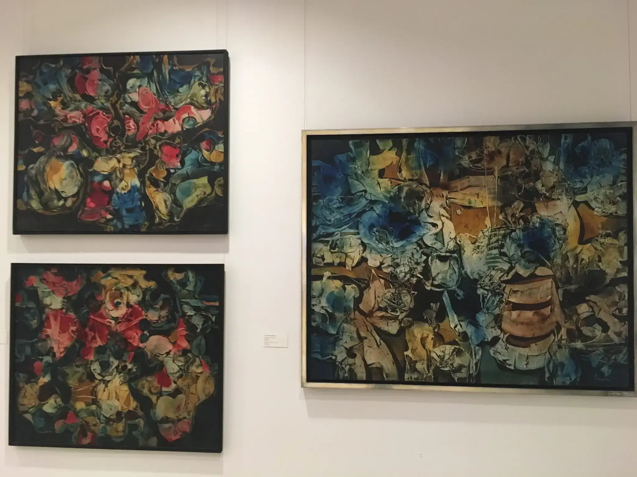 Random paintings at the Muzeum Narodowe w Poznaniu